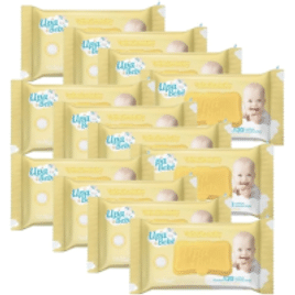 Imagem da oferta Kit Toalhas Umedecida Upa Bebê 12 Pacotes com 120 Unidades Cada