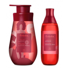 Imagem da oferta Kit Desodorante Hidratante Corporal Cereja e Avelã Tododia
