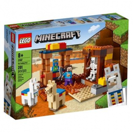 Imagem da oferta Brinquedo Lego Minecraft: O Posto Comercial 201 Peças - 21167