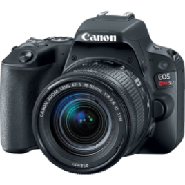 Imagem da oferta Câmera Canon DSLR EOS Rebel SL2 com lente 18-55mm