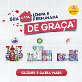 Imagem da oferta Receba até R$50 de volta nas compras de Veja, Bom Ar e Harpic