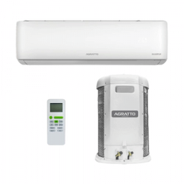 Imagem da oferta Ar condicionado Split Inverter Agratto Hi Wall Liv Top 24000 BTUs Frio - 220V