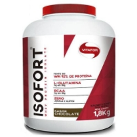 Imagem da oferta Whey Protein Isofort 1800g (Sabor Chocolate) - Vitafor