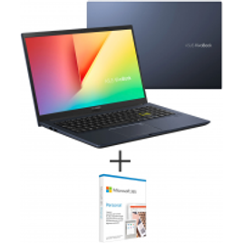 Imagem da oferta Kit Notebook Asus VivoBook 15 - K513EP-EJ229T + Microsoft 365 Personal