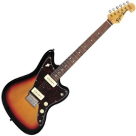 Imagem da oferta Guitarra Jazzmaster 6 Cordas Woodstock Sunburst Tw61sb Tagima