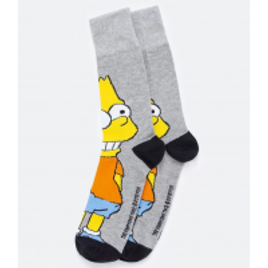 Imagem da oferta Meia Divertida Cano Longo Estampa Bart Simpsons