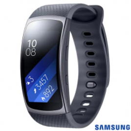 Imagem da oferta Gear Fit 2 Samsung Preto com 1,5”, Pulseira em Elastômero, Bluetooth e 4GB