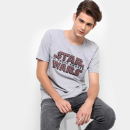 Imagem da oferta Camiseta Disney Star Wars Masculina Mescla - Tam 03