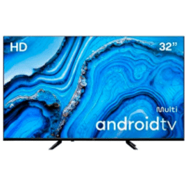Imagem da oferta Smart TV Multilaser 32 HD Android HDMI USB - TL062M