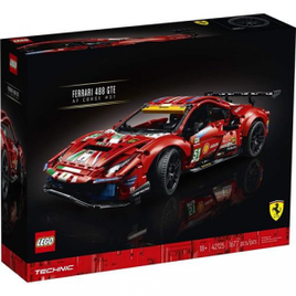 Imagem da oferta Brinquedo LEGO Technic Ferrari 488 GTE AF Corse #51 1677 Peças - 42125