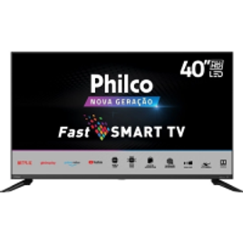 Imagem da oferta Smart TV 40'' Philco FHD com Tela Infinita Audio Dolby Loja de Aplicativos e Processador Quadcore - PTV40G60SNBL