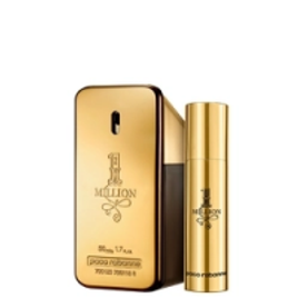Imagem da oferta Conjunto Perfume 1 Million Paco Rabanne Eau de Toilette 50ml + Travel Size 10ml