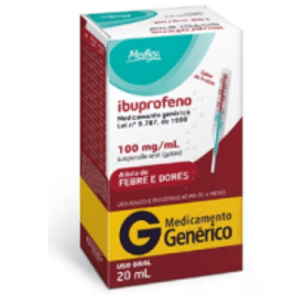 Imagem da oferta Ibuprofeno Gotas 100mg 20ml Medley Genérico