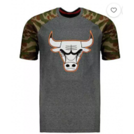 Imagem da oferta Camiseta Mitchell & Ness NBA Chicago Bulls Grafite