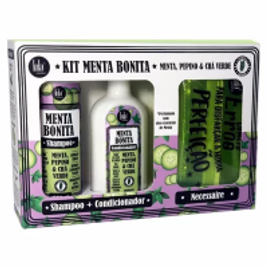Imagem da oferta Kit Lola Menta Bonita Shampoo 250ml + Condicionador 180ml + Necessaire