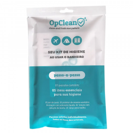 Imagem da oferta Kit Higiene Pessoal OpClean Portátil - Kit higiene ao usar o banheiro