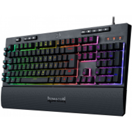 Imagem da oferta Teclado Gamer Redragon Shiva RGB ABNT2 - K512RGB