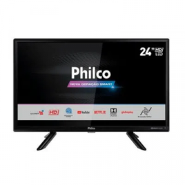 Imagem da oferta Smart TV Philco LED HD 24 Polegadas PTV24G50SN Preto Bivolt