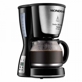 Cafeteira Elétrica 800W Jarra de Vidro 32 Xícaras Dolce Arome Digital C-31DG-32X - Mondial