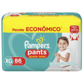 Imagem da oferta Seleção de Fraldas Pampers Pants - Vários Tamanhos