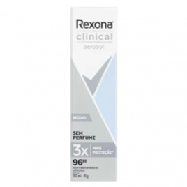 Imagem da oferta Desodorante Rexona Clinical Sem Perfume Aerosol 150ml