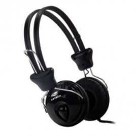 Imagem da oferta Headphone C3 Tech Tricerix c/ Microfone Preto - MI-2280ERC