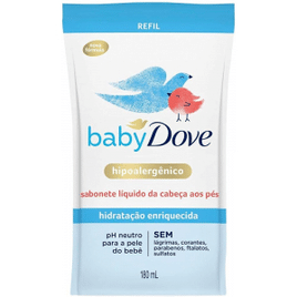 Imagem da oferta Refil Sabonete Líquido Baby Dove Hidratação Enriquecida 180ml