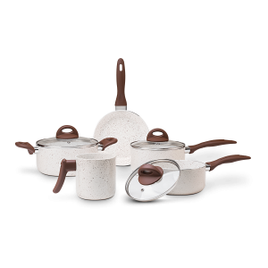 Imagem da oferta Jogo de Panelas Brinox Ceramic Life Cookie 5 peças