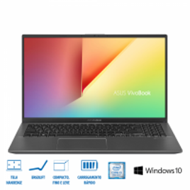 Imagem da oferta Notebook ASUS VivoBook 15 X512FA-BR566T i5-8265U 4GB RAM 1TB Tela 15.6" HD W10