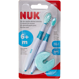 Kit de Treinamento Escova e Massageador - NUK