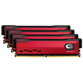 Imagem da oferta Memória RAM DDR4 Geil Orion 32GB (4x8GB) 3000MHz Red GAOR48GB3000C16ASC x 4