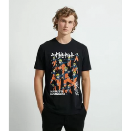 Imagem da oferta Camiseta com Estampa Naruto - Masculina
