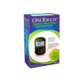 Imagem da oferta Aparelho de Glicemia Onetouch Select Plus Flex + 10 Tiras + 10 Lancetas + Lancetador