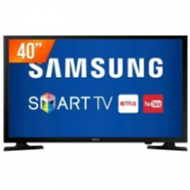 Imagem da oferta Smart TV LED 40" Samsung LH40RBHBBBGZD Full HD 2 HDMI 1 USB Preto