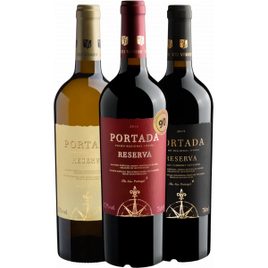 Kit com 3 Vinhos Portugueses - Portada Reserva