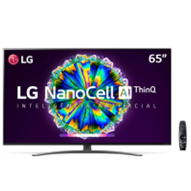 Imagem da oferta Smart TV LED 65" UHD 4K LG 65nano86 Nanocell Ips WI-FI Bluetooth HDR Inteligência Artificial