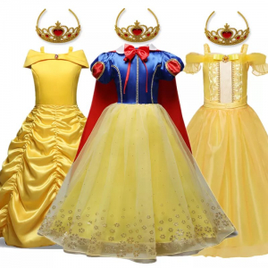 Fantasia Infantil Princesas Disney