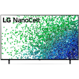 Imagem da oferta Smart TV LG 55´ 4K NanoCell 55NANO80 4x HDMI 2.0 Inteligência Artificial ThinQAI Smart Magic Google Alexa - 55NANO80SPA