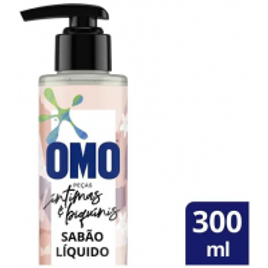 Lava Roupas Omo Líquido Roupas Íntimas Biquínis 300ml