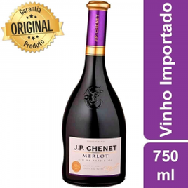 Imagem da oferta Vinho Tinto Francês Merlot J.P Chenet 750ml