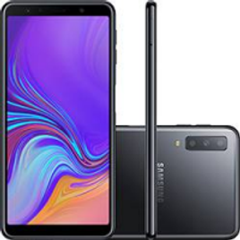 Imagem da oferta Smartphone Samsung Galaxy A7 128GB Dual Chip Android 8.0 Tela 6" Octa-Core 2.2GHz 4G Câmera Triple - Preto