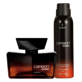 Imagem da oferta Kit Carbon Turbo Colônia Desodorante + Desodorante Eudora