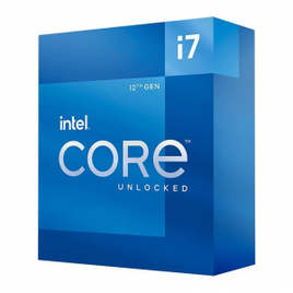 Processador Intel Core i7-12700K 12-Core 20-Threads 3.6GHz (5.0GHz Turbo) Cache 25MB LGA1700 BX8071512700K