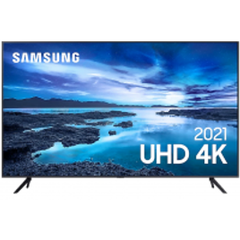 Imagem da oferta Smart TV LED 70" 4K Samsung 70AU7700 3 HDMI 2 USB Wi-Fi Bluetooth - UN70AU7700GXZD