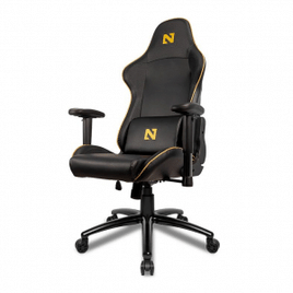 Imagem da oferta Cadeira Gamer Netenho Miramar V2 Preto e Dourado NT-MRM-V2