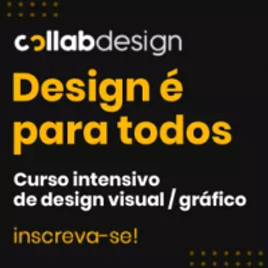 Imagem da oferta Design é para todos - Curso intensivo de Design Visual / Gráfico