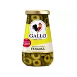Azeitona Verde Fatiada sem Caroço Gallo 150g