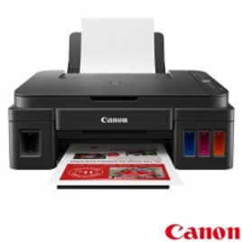 Impressora Multifuncional Canon Tanque de Tinta com USB e Wi-Fi - G3111