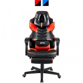Imagem da oferta Cadeira Gamer Reclinável e Giratória com Apoio Retrátil para Pés GT13- DPX