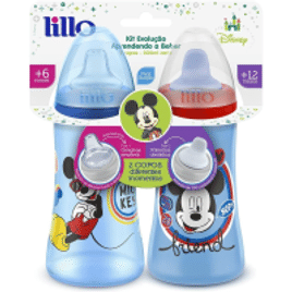 Imagem da oferta Pack 2 Copos Colors Disney - Lillo Azul